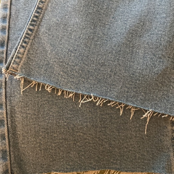 Calvin Klein jeans size 12.  New.  Vintage straight leg is the style , raw hem. - Picture 5 of 5